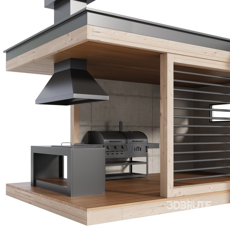 Modern Outdoor Kitchen 26 Image 5