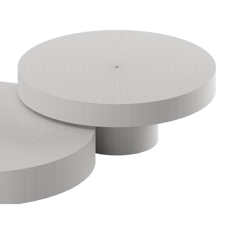 DOLMEN Round Coffee Table by Lema Image 3