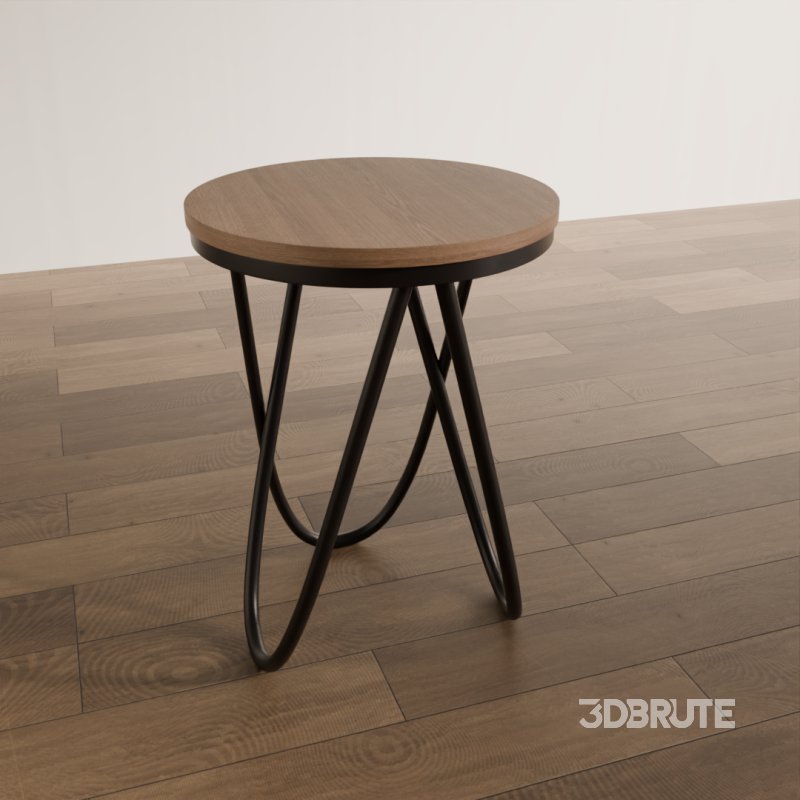 Minimalist Round Accent Table Image 5