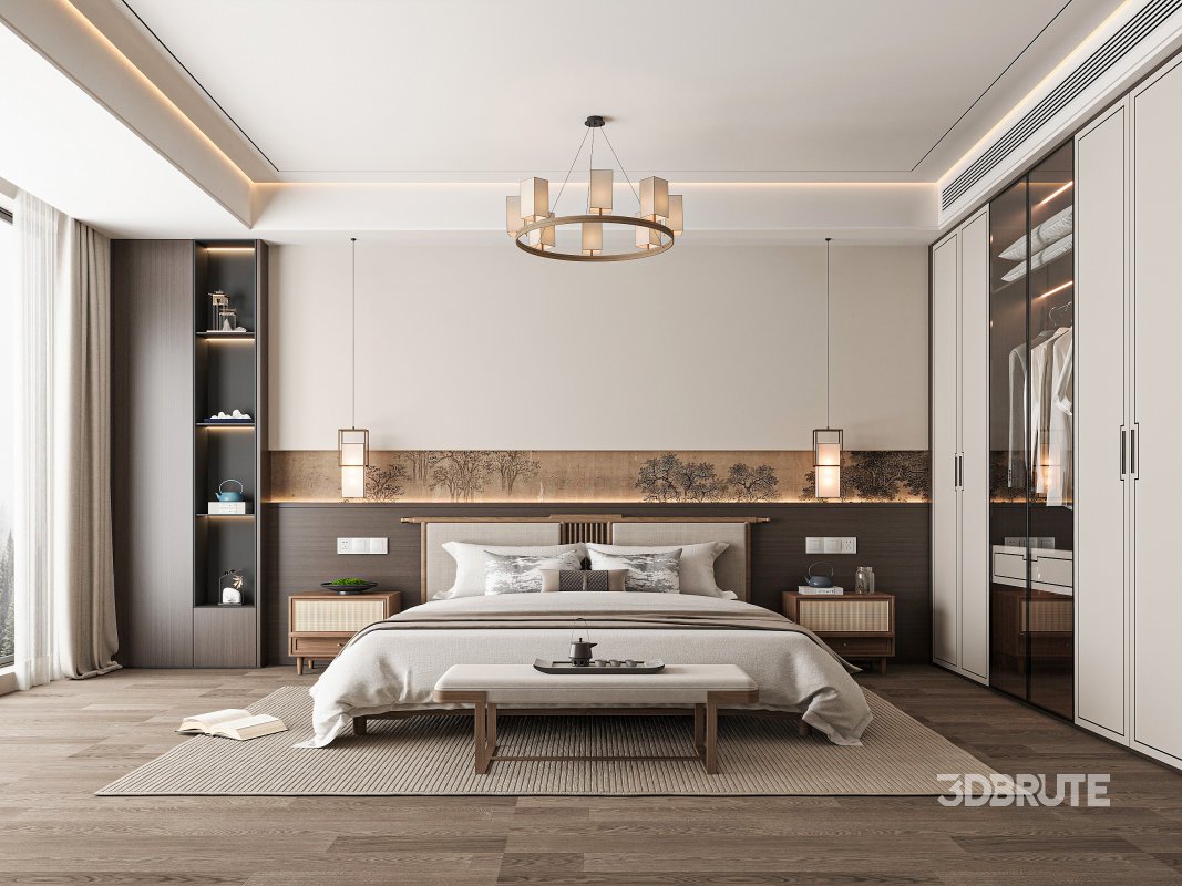 Modern bedroom Image 1