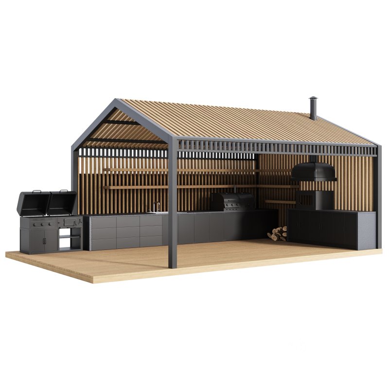 Modern Outdoor Kitchen 25 Image 2