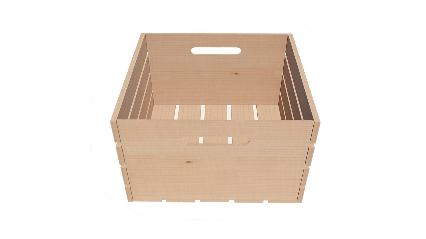 Carrying Crate Wooden Image 6