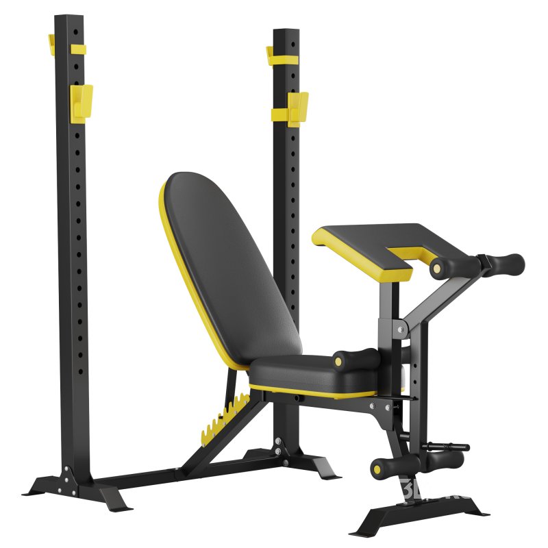 Multi-function strength trainer sit up bench Image 5
