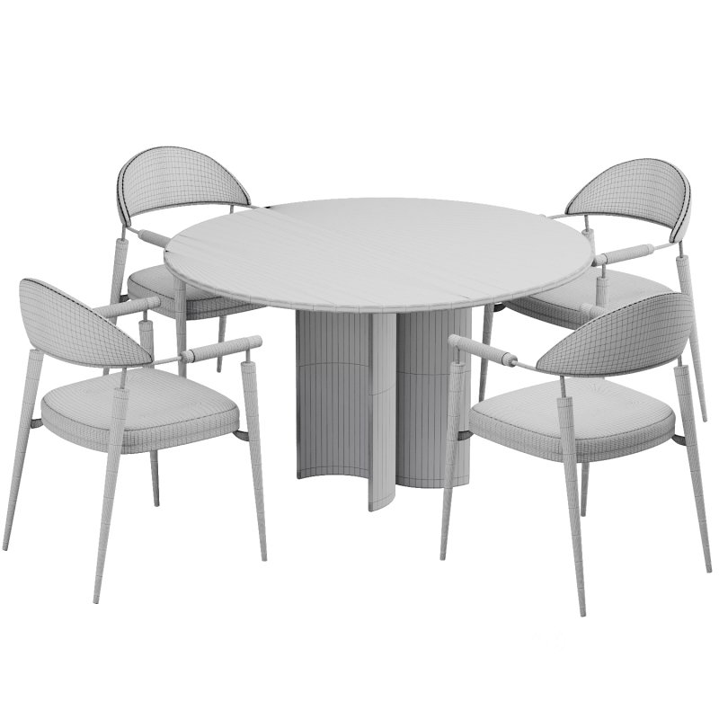 Dinning chair and table277 Image 4