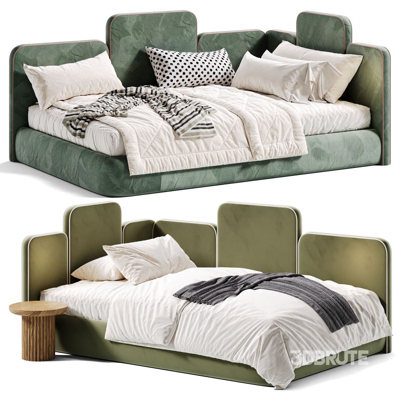 Corner Bed Pikachu Design Image 4