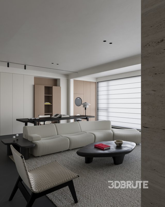 Modern living and dining room Image 5