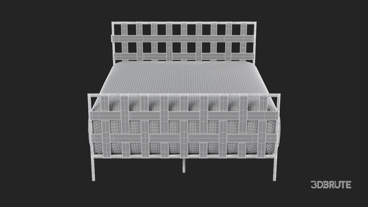 Black Metal Bed Image 10