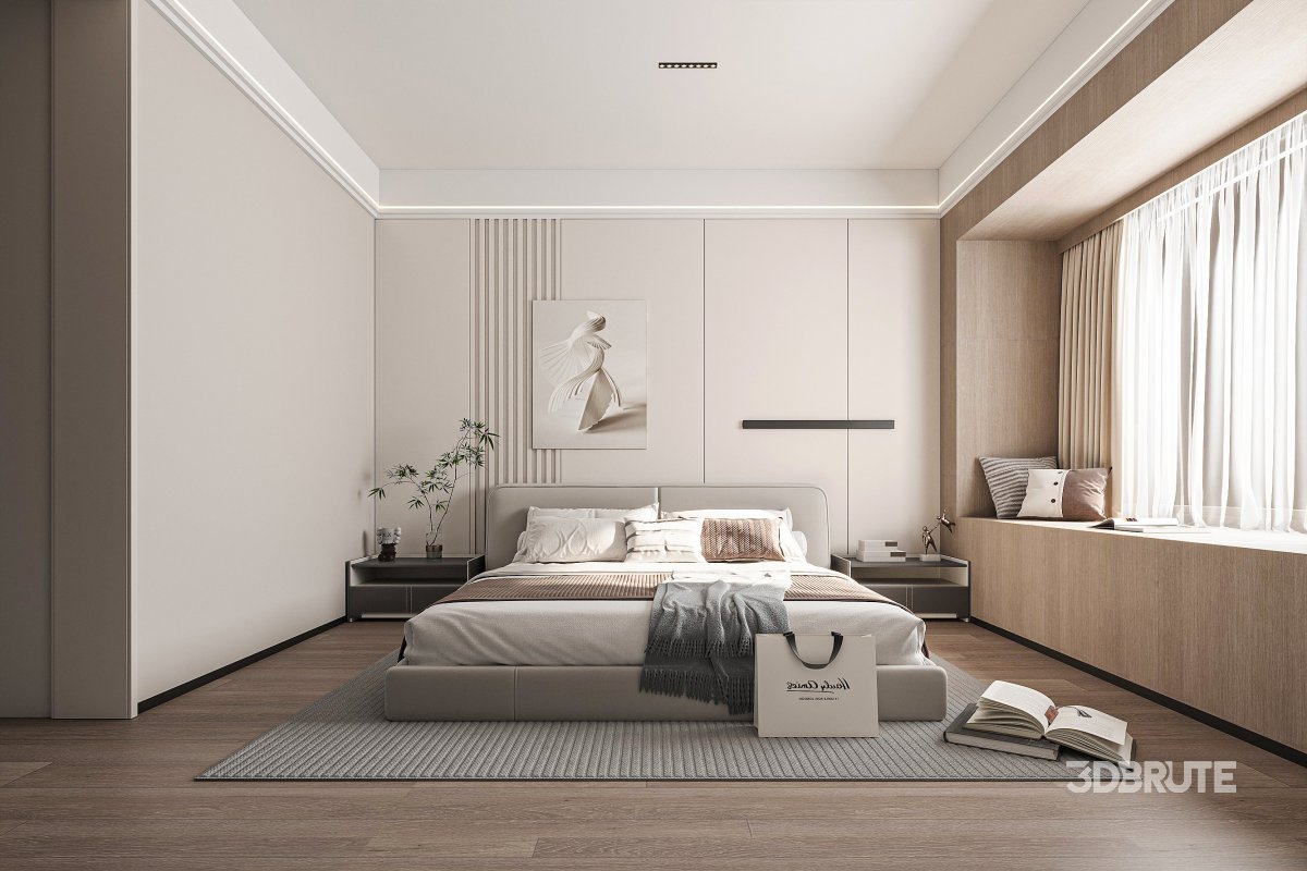 Modern bedroom Image 1