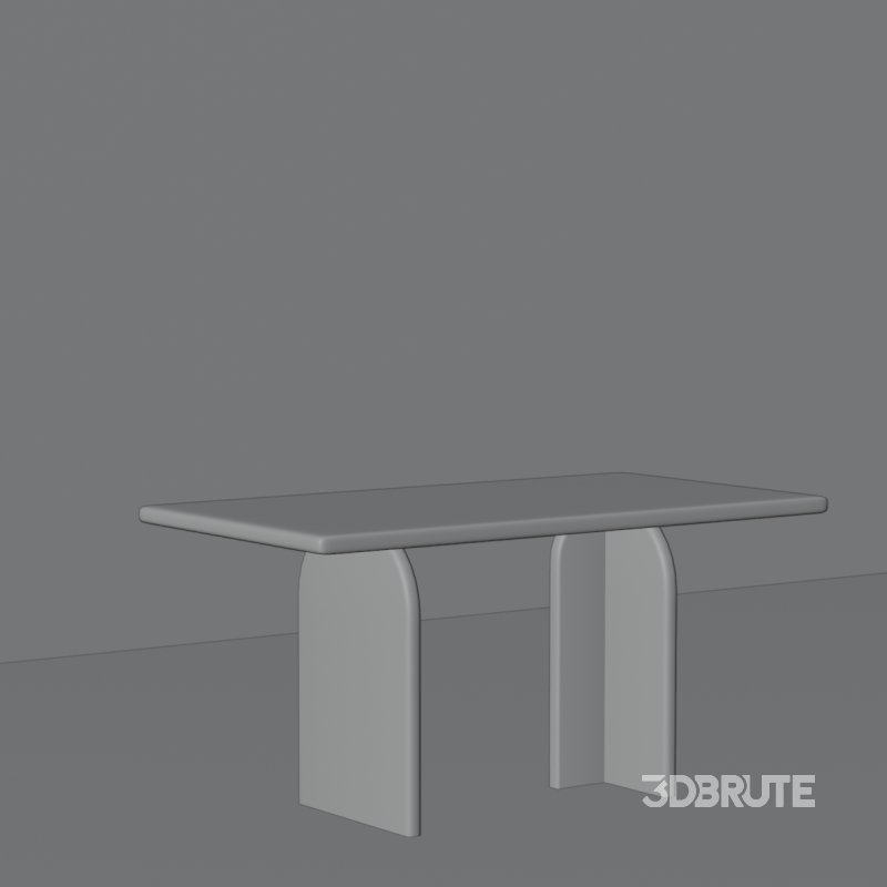Contemporary Minimalist Coffee Table Image 1