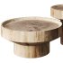 Saman Wood Round Tables by Beautifully Unique - Thumbnail 3