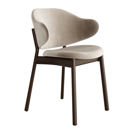 HOLLY Fabric Chair by Calligaris