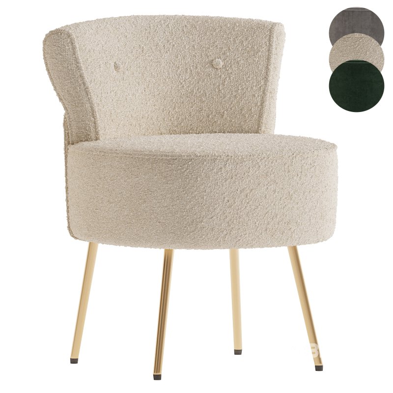 Tufted Accent Chairs Image 4
