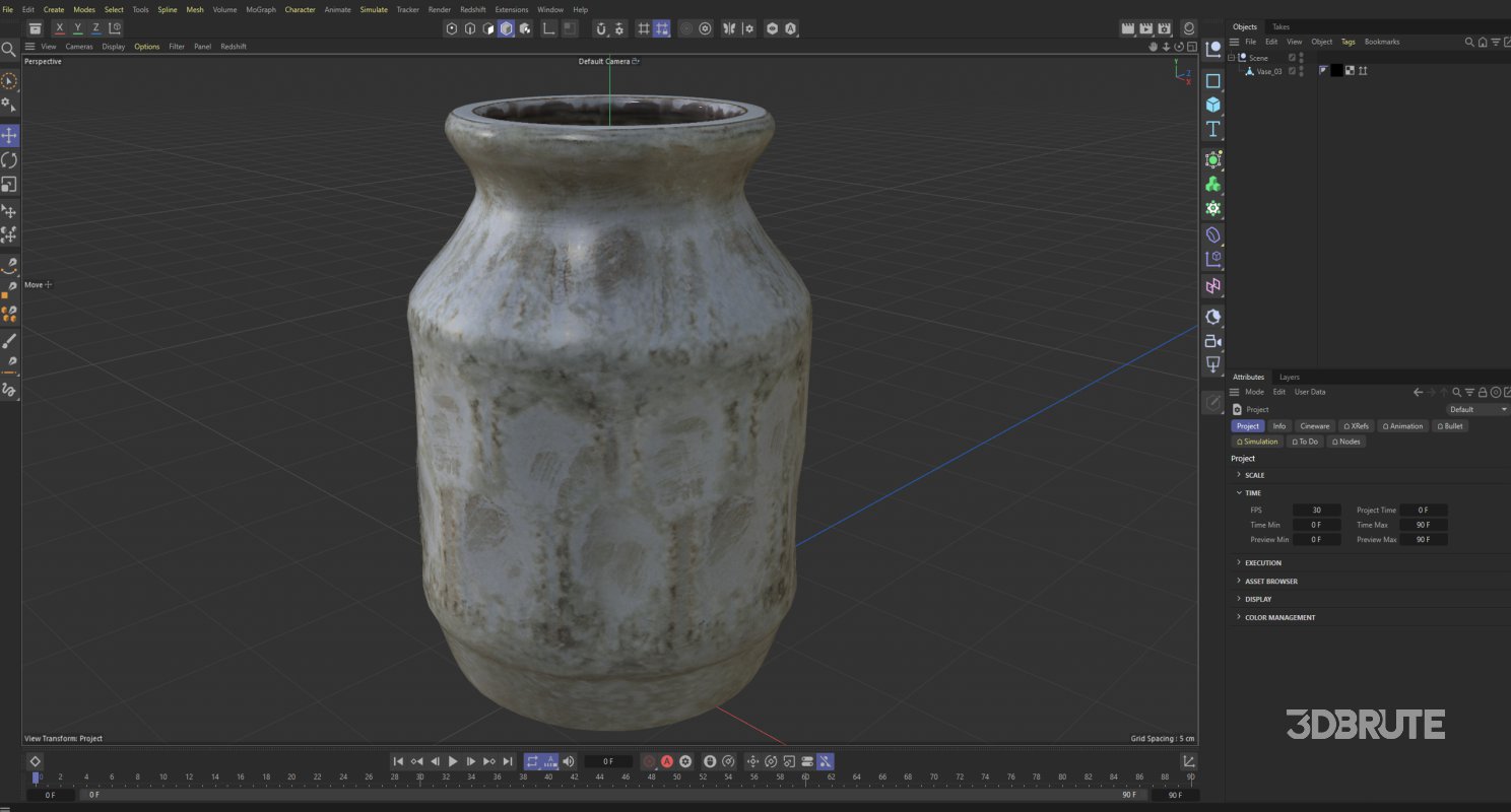 Old Clay Vase Image 18