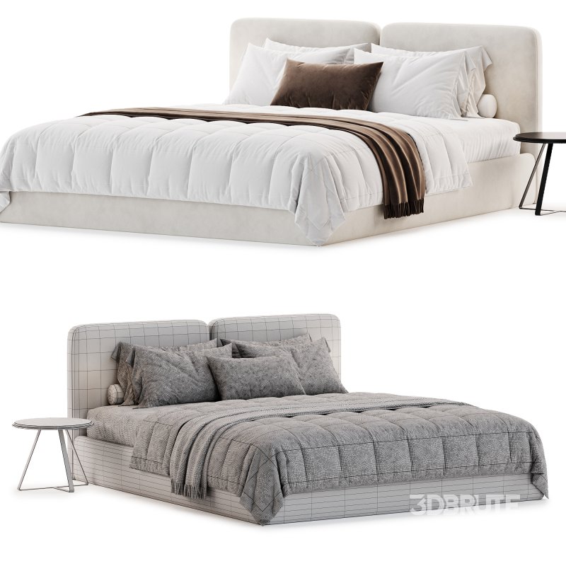 Vilena 180 Bed by Divan Image 4