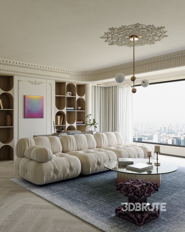 Living Room Dining Room Kitchen Image 8