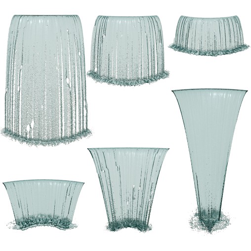 6 Arched Waterfall Fountain Collection