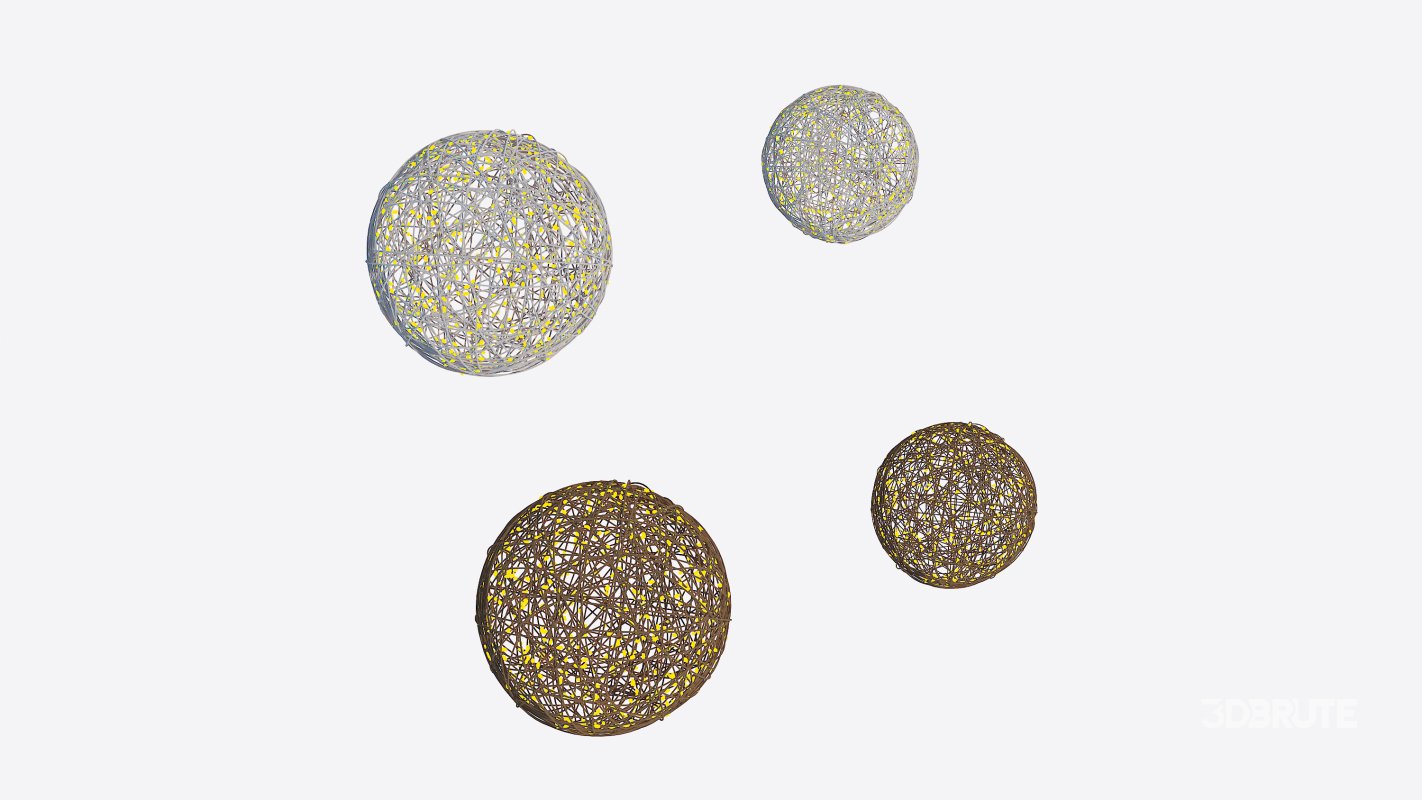 Luminous Vine Light Balls Image 2