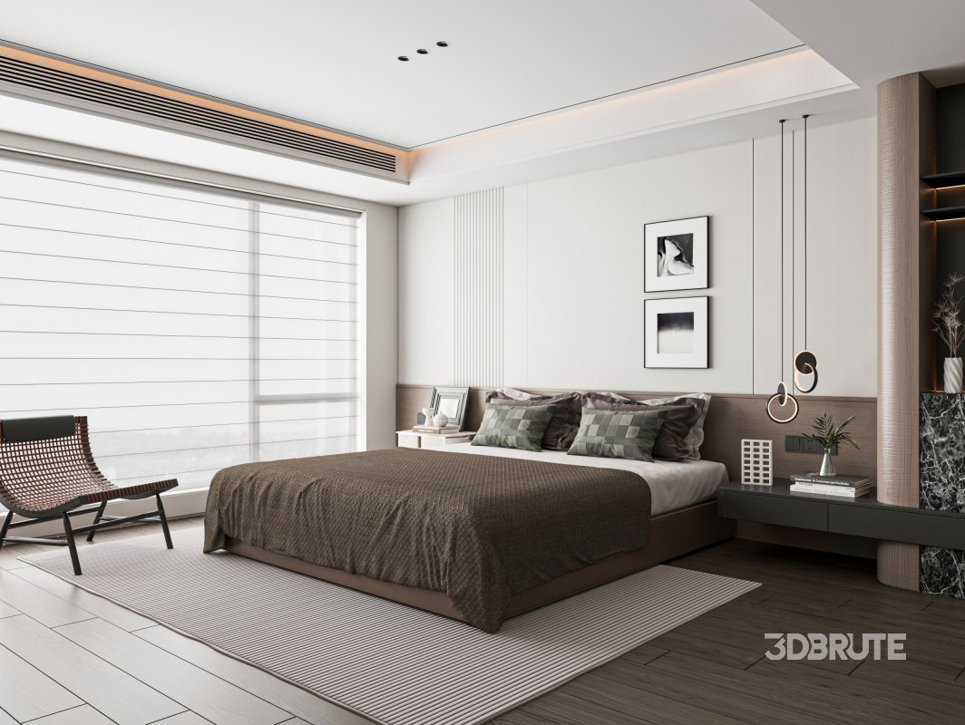 Modern bedroom Image 1
