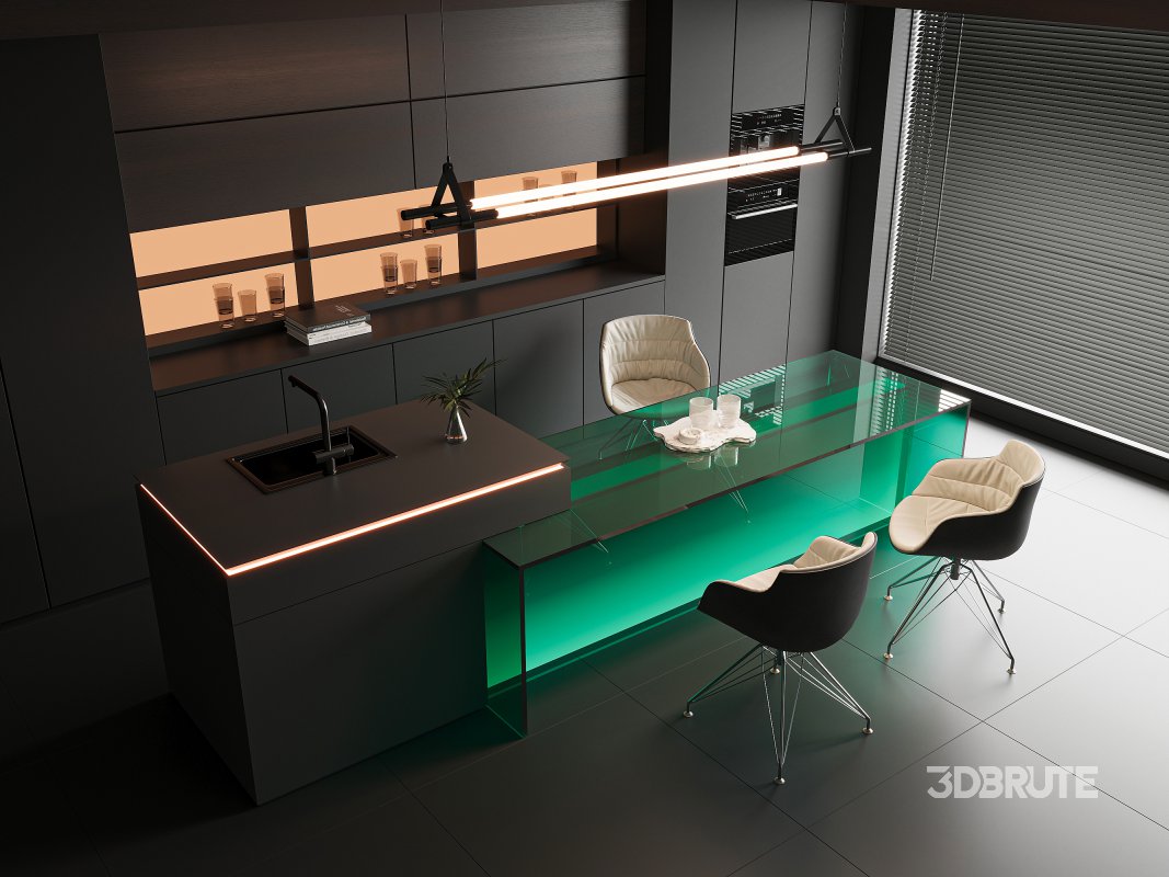Modern dining room Image 1