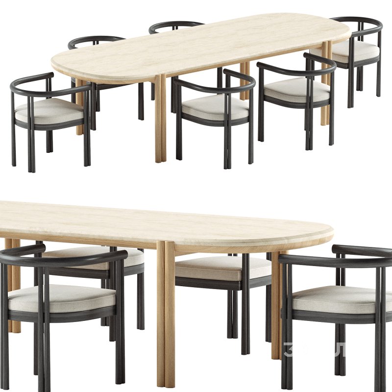 Cove Table & Cove Chair Image 1