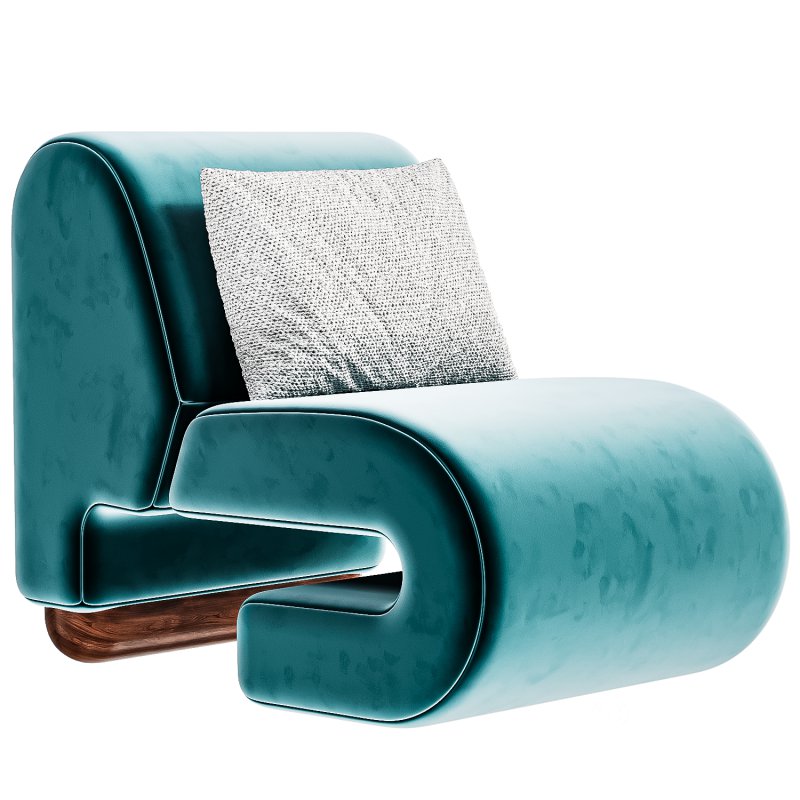 Greenapple Fabric armchair Image 6