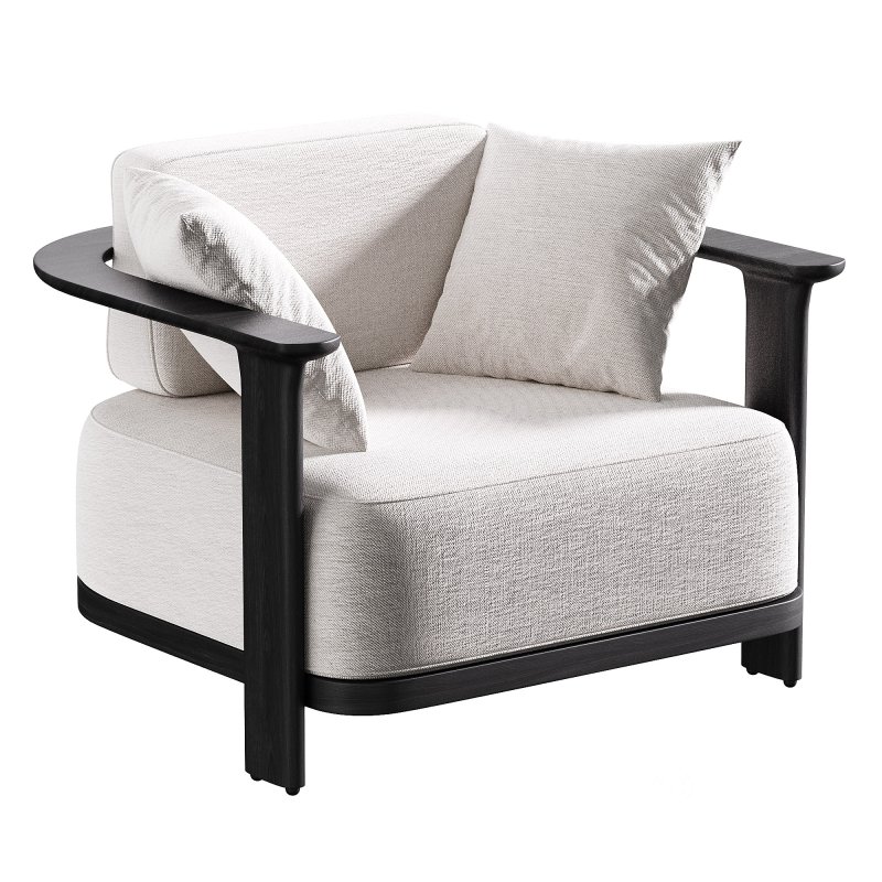 Dune Aluminum Lounge Chair Image 3