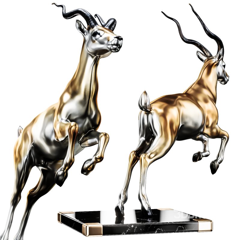 Gazelle Sculpture Image 3