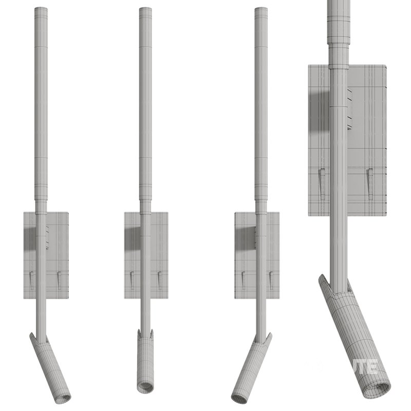 Torch sconce black Image 5