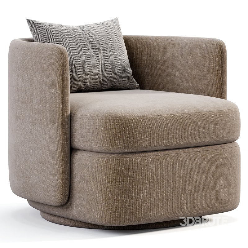 Swivel Chair Dandy Velvet Image 4