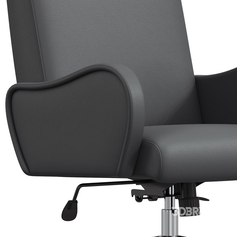 Bernhardt Patterson Office Chair in Black Image 4