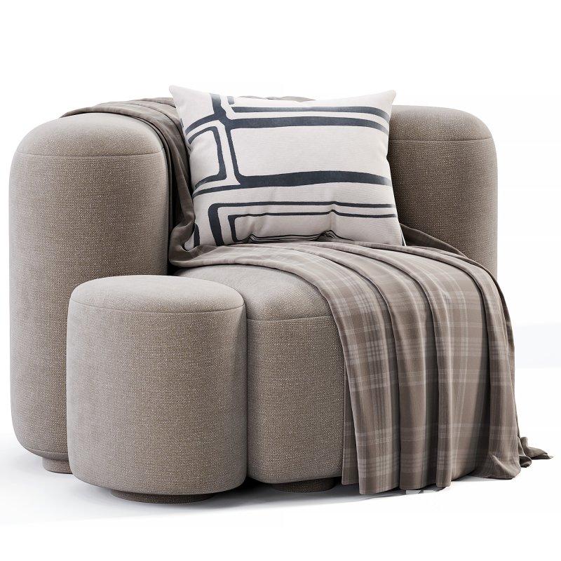 Baba Easy Chair By Gisbert Poppler Image 2