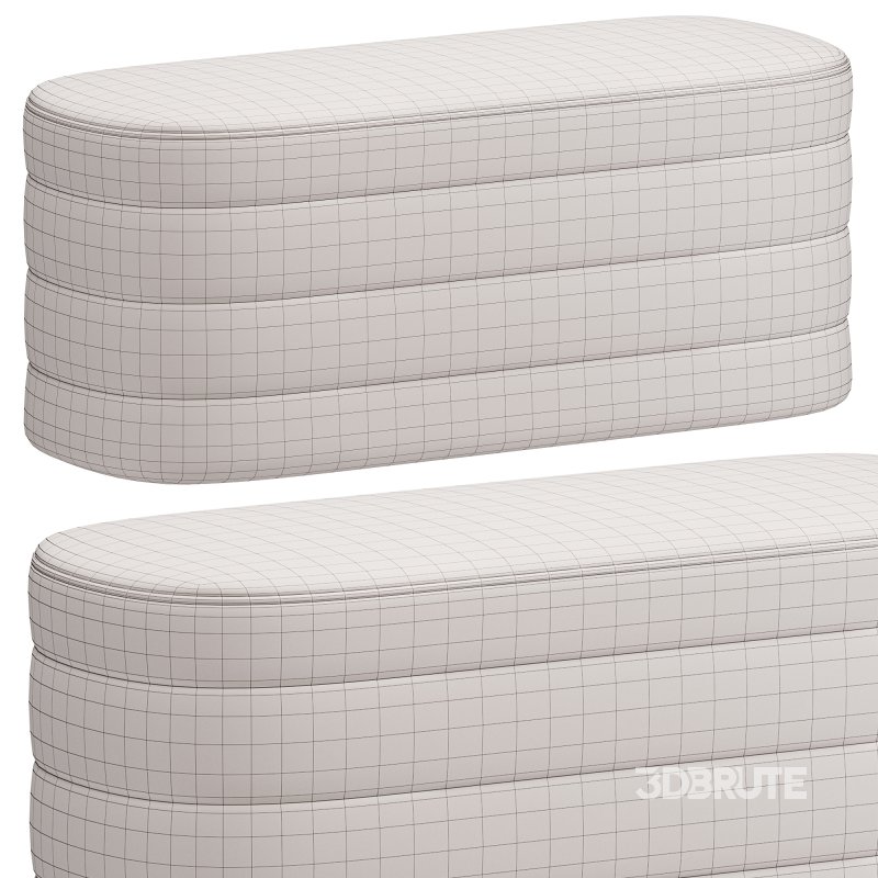 Living Room Furniture Bedroom Bed End Stool Image 4