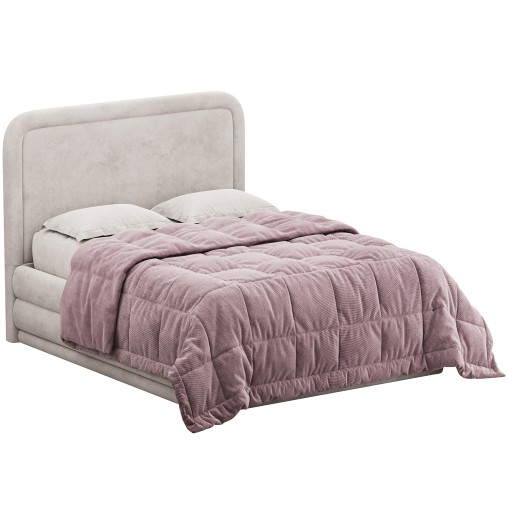 BRIELA VELVET BED