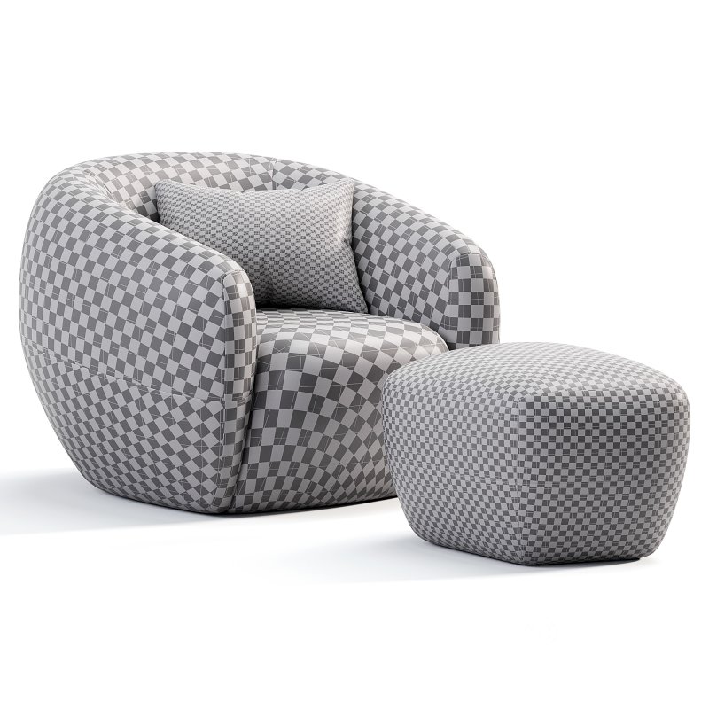 Asymmetry Armchair Image 5