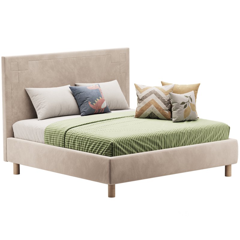 Kids Bed pink Aiden Pink Image 2