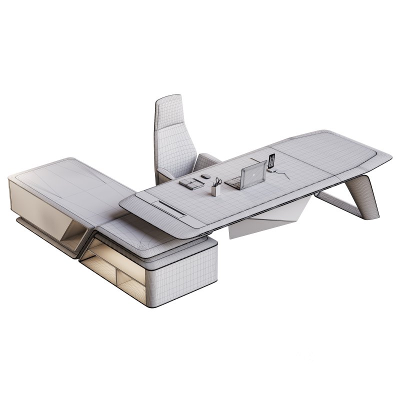 BOSS luxury Executive Office Table H 09 Image 5