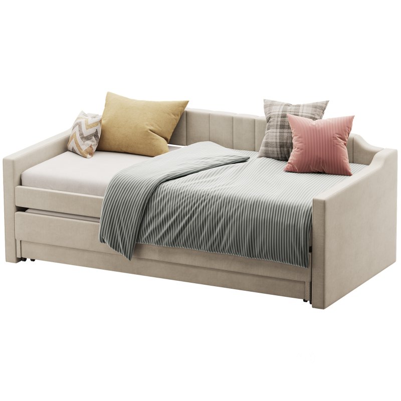 EUROCO Twin Size Upholstery Image 2