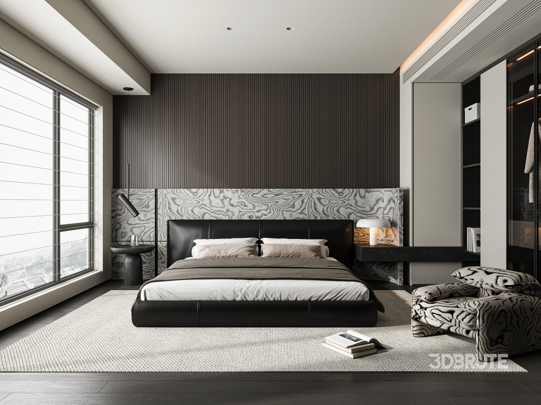Modern bedroom Image 1