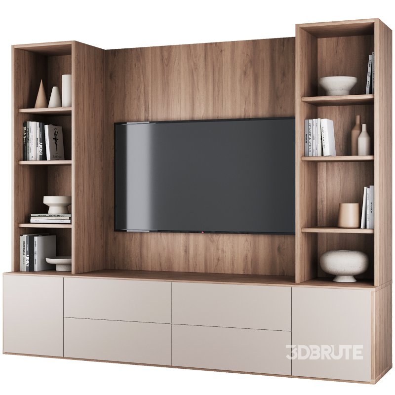 TV wall decor set37 Image 1