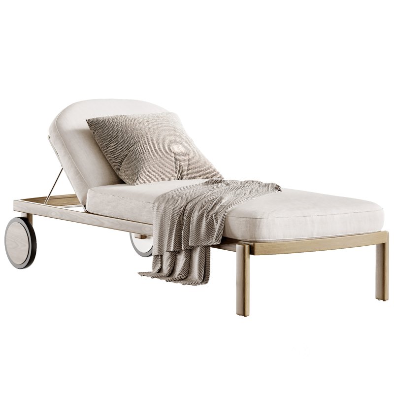 Cove Teak Sun Lounge Image 5