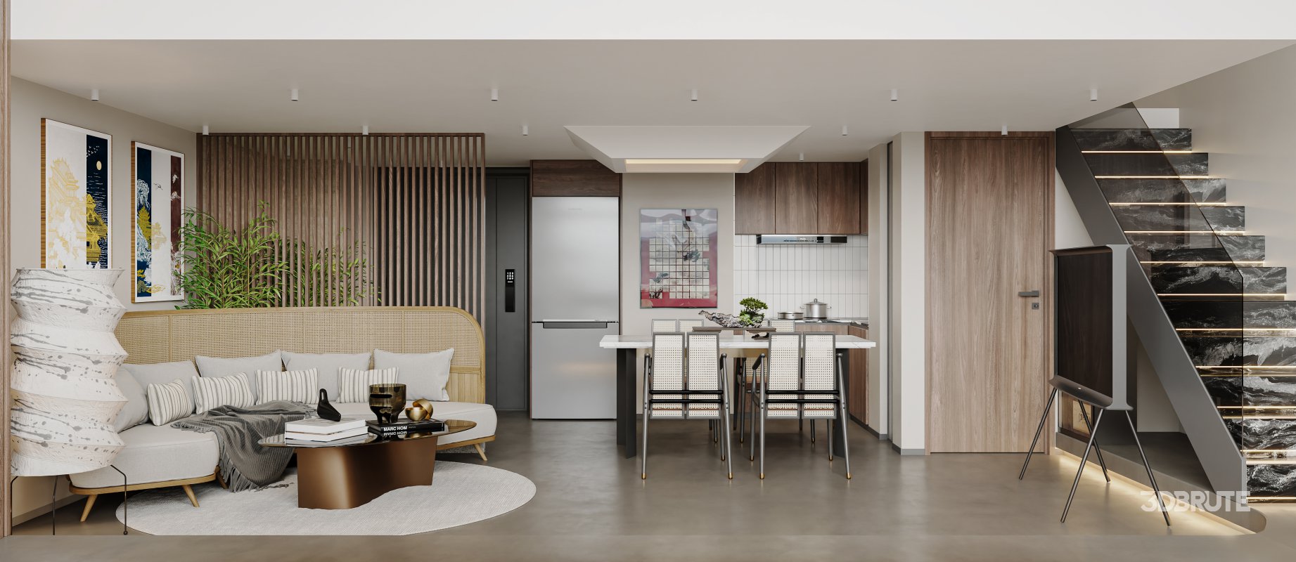 Living Room Dining Room Image 4