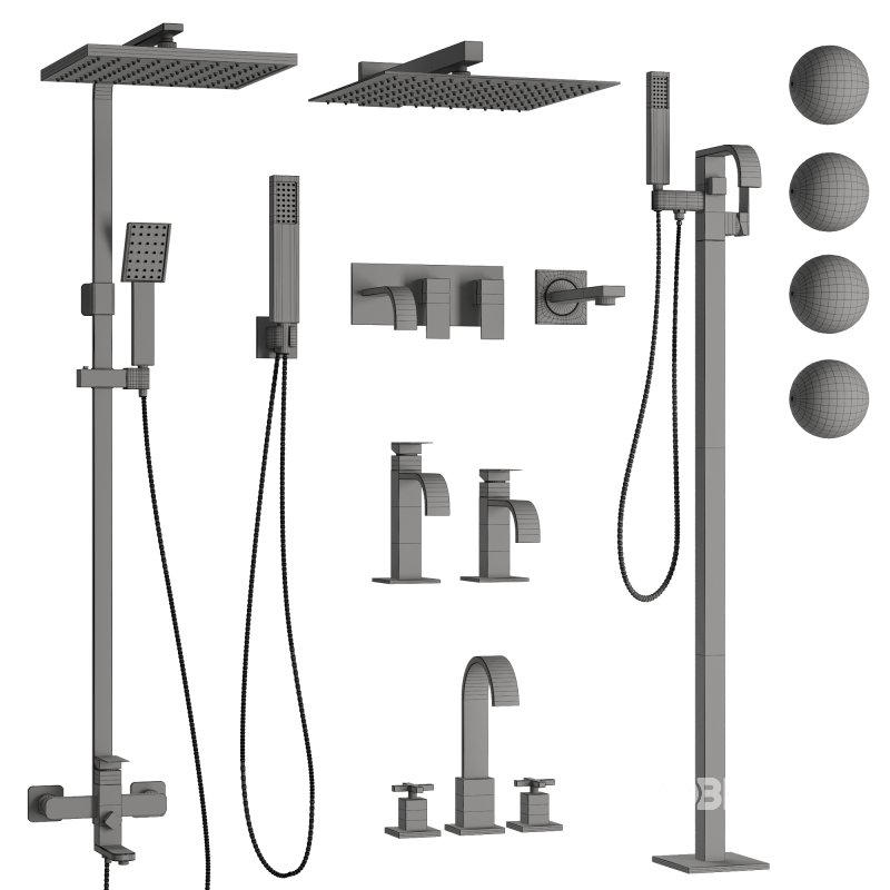 Bathroom faucet set4 Image 4