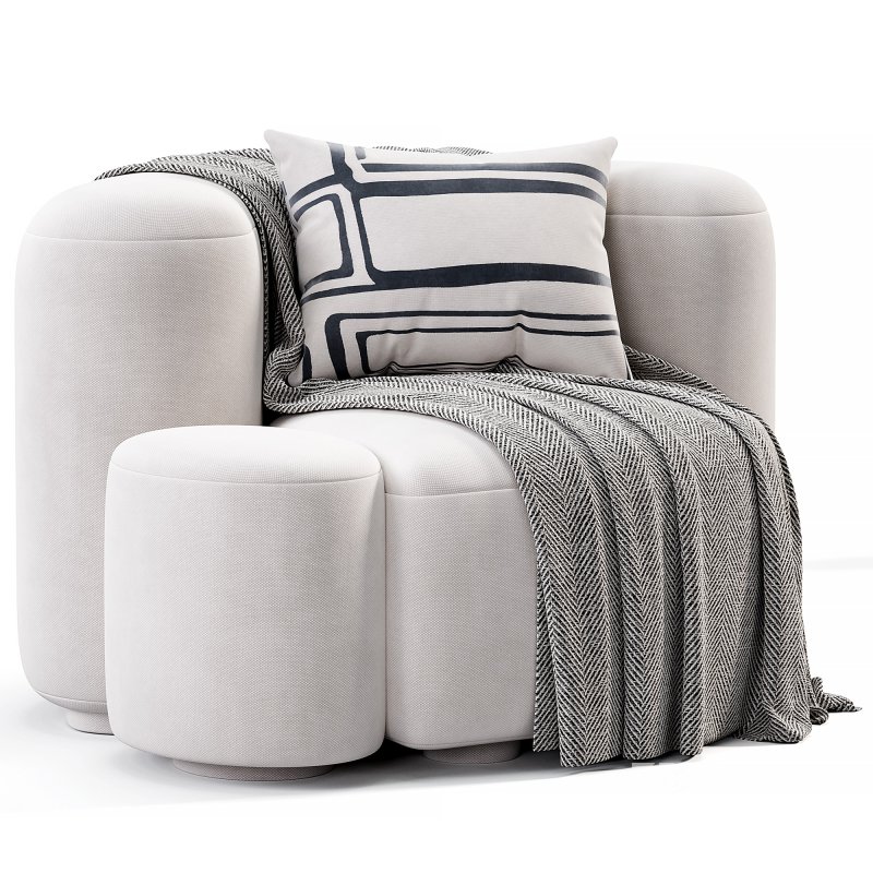 Baba Easy Chair By Gisbert Poppler Image 3