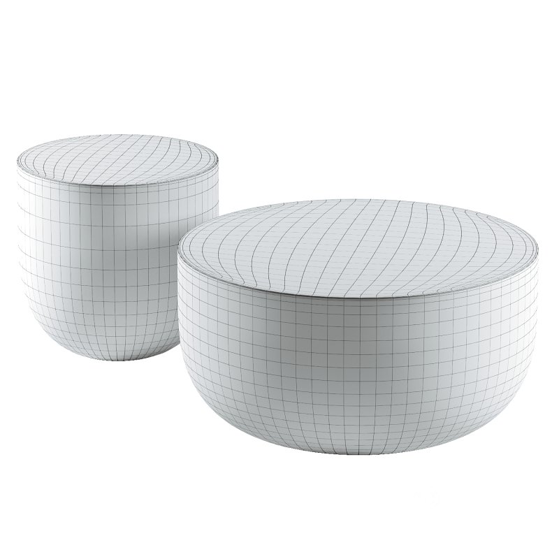 Caine Outdoor Coffee & Side Table Image 6