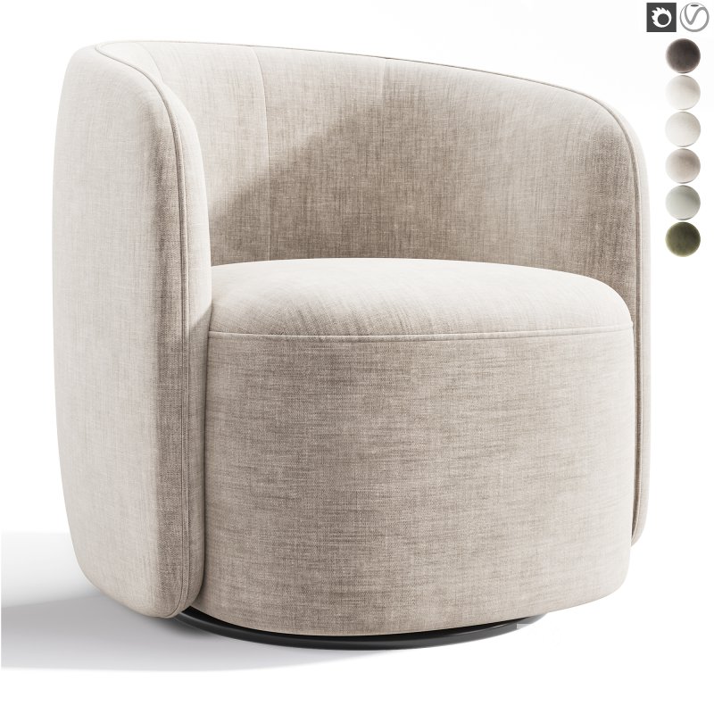 Swivel Armchair Manik By Divan.ru Image 3