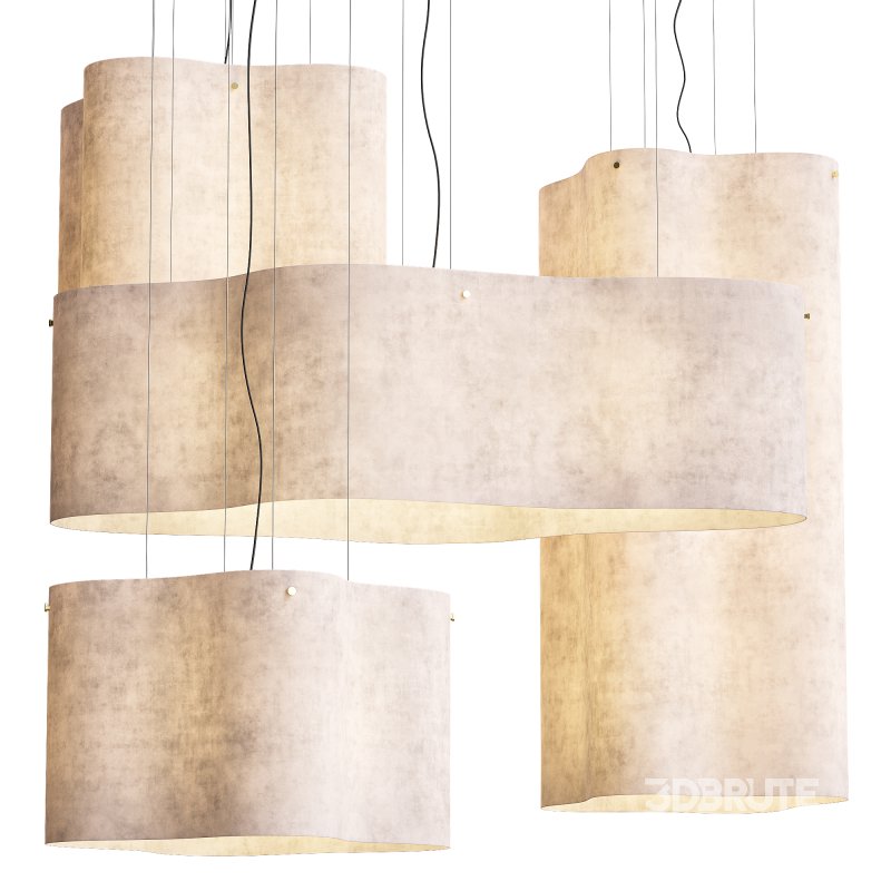 Nuvola Pendant Lamps By BAXTER Image 2