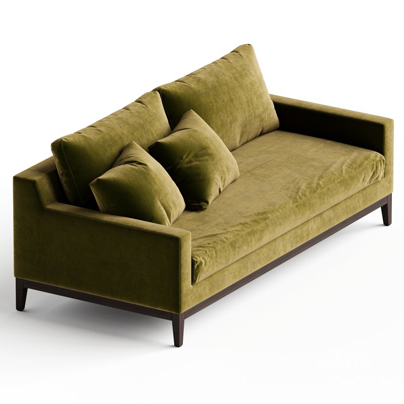 Zyon Velvet Sofa Image 2