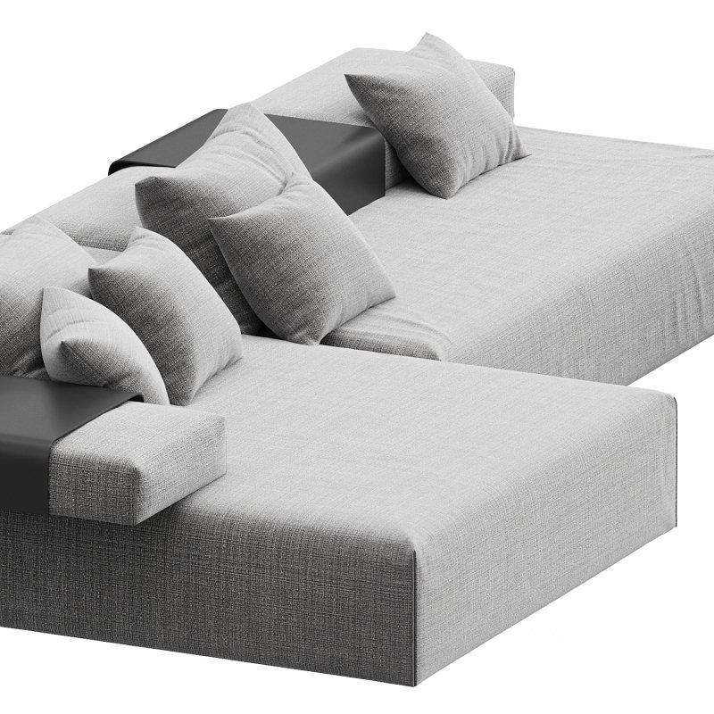 CINDER BLOCK modular sofa design Luca Nichetto Combination 01 Image 3