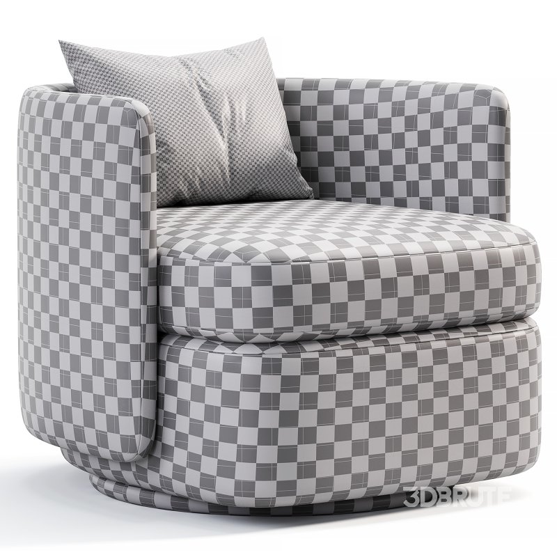 Swivel Chair Dandy Velvet Image 5