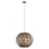 Bird Nest Rattan Lampshade Pendant Light - Thumbnail 2